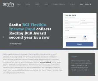 Sasfin.com(Sasfin) Screenshot