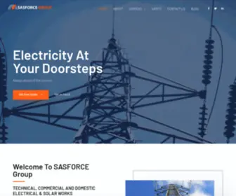 Sasforcegroup.com(SAS FORCE) Screenshot