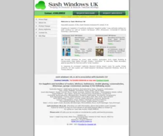 Sash-Windows-UK.co.uk(Sash windows) Screenshot