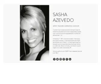 Sasha-Azevedo.com(Sasha Azevedo) Screenshot