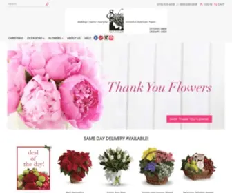 Sashae.com(Aspen Florist) Screenshot