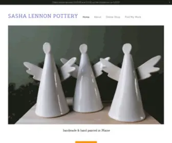 Sashalennonpottery.com(SASHA LENNON POTTERY) Screenshot