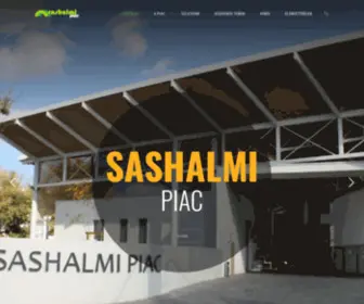 Sashalmipiac.hu(Sashalmi Piac) Screenshot