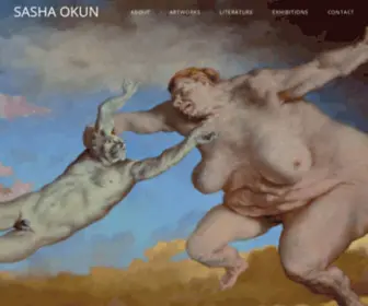 Sashaokun.com(Sasha Okun) Screenshot