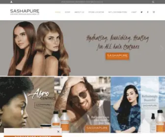 Sashapurebeauty.com(Sashapure) Screenshot