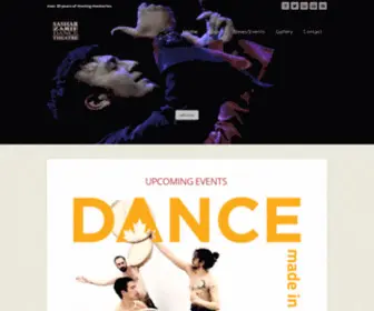 Sashardance.com(SasharZarifDanceTheatre) Screenshot