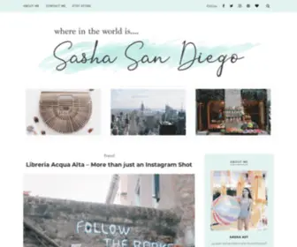 Sashasandiego.com(Sasha San Diego) Screenshot