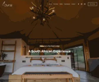 Sasiafrica.com(Sasi Bush Lodge) Screenshot