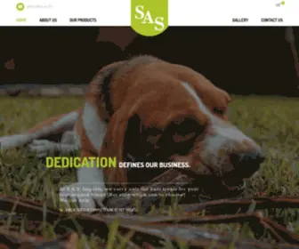 Sasimportspet.com(Pet treats) Screenshot