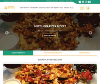 Sasina-Kuhinja.com(Sašina kuhinja) Screenshot