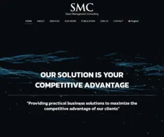 Sasinconsulting.com(Sasin Management Consulting) Screenshot