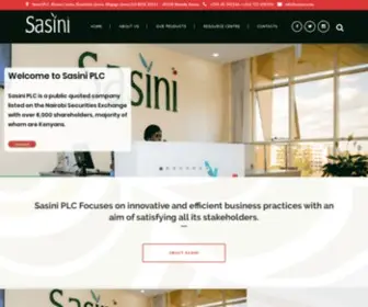 Sasini.co.ke(Sasini PLC) Screenshot