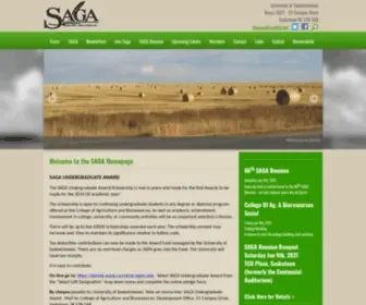 Saskaggrads.com(Sask Ag Grads Association) Screenshot