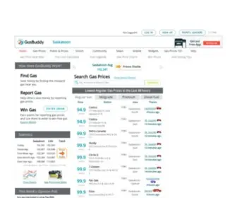 Saskatoongasprices.com(Saskatoon Gas Prices) Screenshot