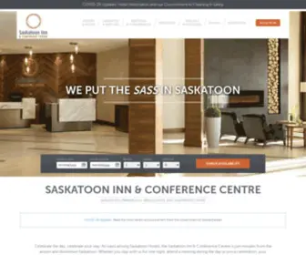 Saskatooninn.com(The newly renovated Saskatoon Inn & Conference Centre hotel) Screenshot