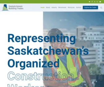 Saskbuildingtrades.com(Saskatchewan Building & Trades) Screenshot