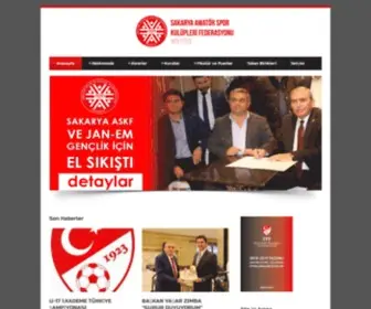 Saskf.com(Sakarya) Screenshot