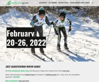 Saskgames.ca(Saskatchewan Games Council) Screenshot