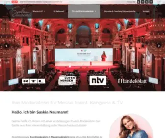 Saskia-Naumann.de(Ihre Moderatorin f) Screenshot