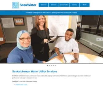 Saskwater.com(SaskWater) Screenshot