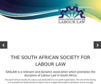Saslaw.org.za(Home) Screenshot