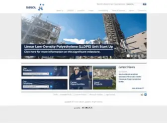 Sasolnorthamerica.com(Integrated Energy & Chemical Company) Screenshot