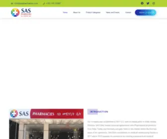 Saspharmacies.com(SAS Pharmacies) Screenshot