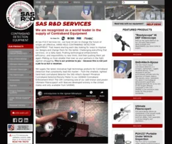 Sasrad.com(Contraband detectors) Screenshot