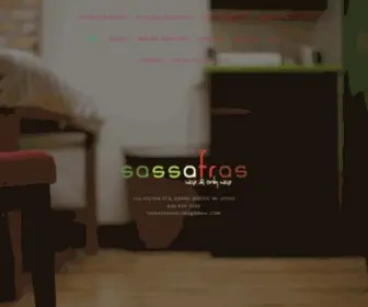 Sassafrassalons.com(Sassafras Salons) Screenshot
