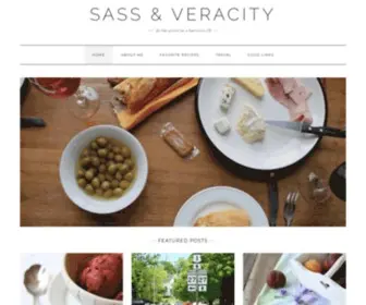 Sassandveracity.com(Sass & veracity) Screenshot