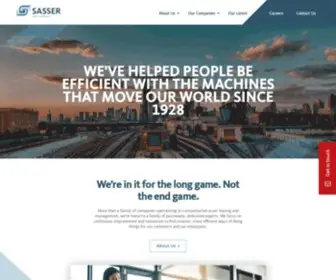 Sasser.com(Sasser Family Companies) Screenshot