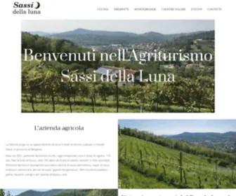 Sassidellaluna.it(Agriturismo Sassi della Luna) Screenshot