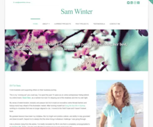 Sassisamblog.com(Sam Winter) Screenshot