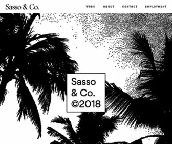 Sassoand.co(Sasso & Co) Screenshot