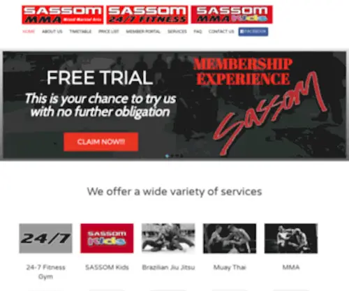 Sassom.com.au(Sassom) Screenshot