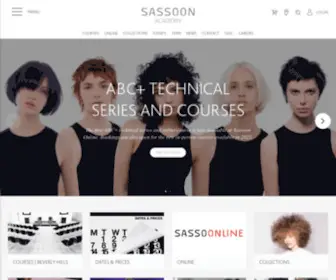 Sassoon-Academy.com(Sassoon Academy) Screenshot