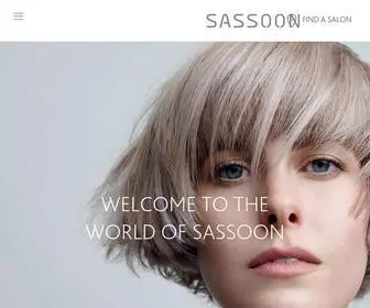 Sassoon.com(Homepage) Screenshot