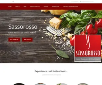Sassorosso.com.my(Best Italian Restaurant in Kuala Lumpur (KL)) Screenshot