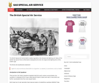 Sasspecialairservice.com(SAS) Screenshot
