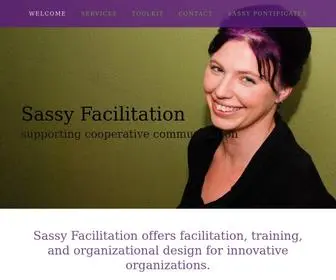 Sassycooperates.org(Sassy Facilitation) Screenshot