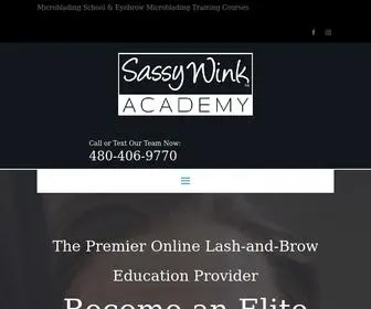 Sassywinkacademy.com(Sassy Wink Academy) Screenshot