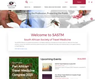 Sastm.org.za(South African Society of Travel Medicine) Screenshot