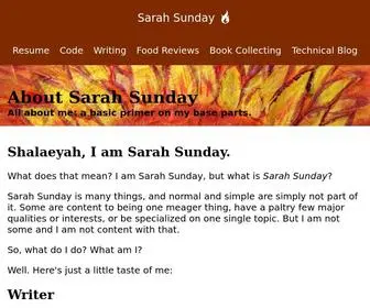 Sasunday.com(All about me) Screenshot