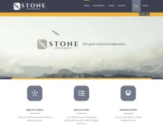 Saswealth.com(SA Stone Wealth Management) Screenshot