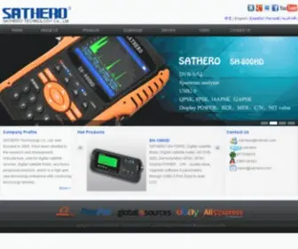 Sat-Hero.com(SatHero) Screenshot