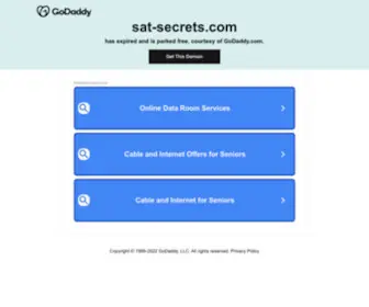 Sat-Secrets.com(Start preparing today with a SAT study guide) Screenshot