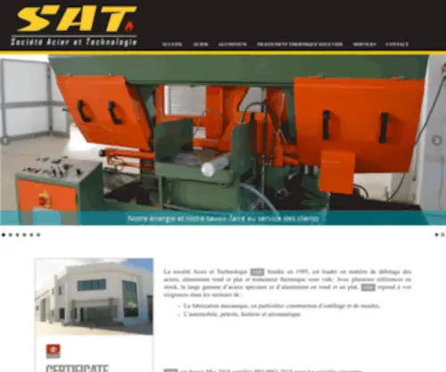Sat-Sfax.com(ACCUEIL) Screenshot