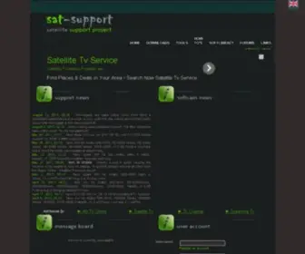 Sat-Support.tv(SATELLITE SUPPORT) Screenshot