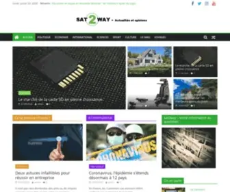 Sat2Way.com(Sat 2 Way) Screenshot