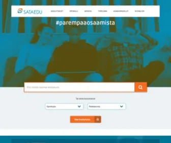 Sataedu.fi(#parempaaosaamista) Screenshot